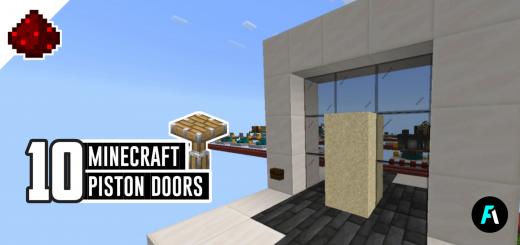 10 Minecraft Piston Door Ideas