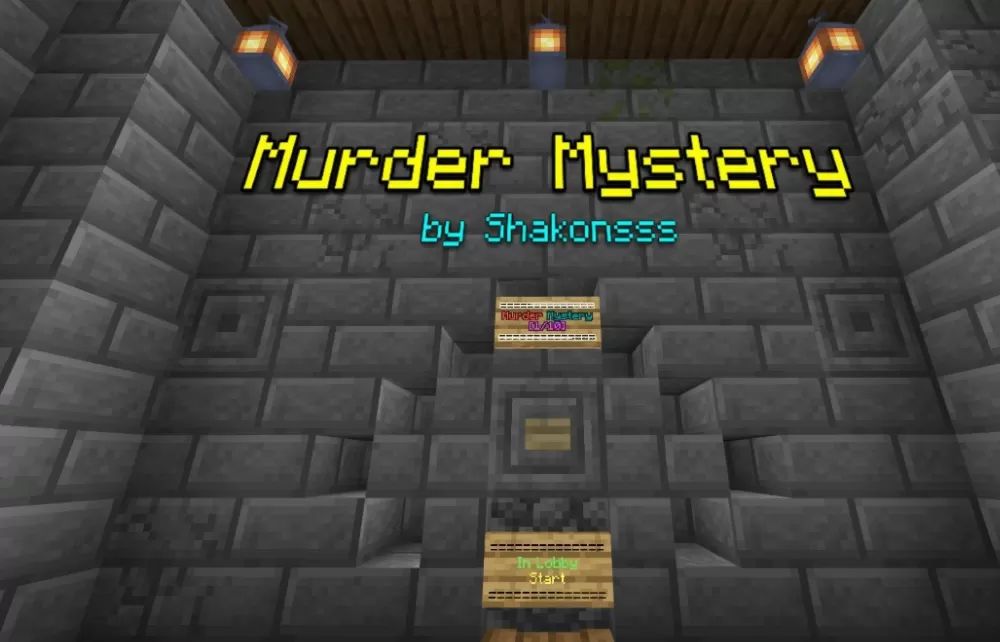 Murder Mystery Map