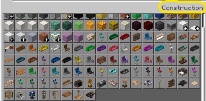 Umäk : Retro Furniture (Blocks and Entity)