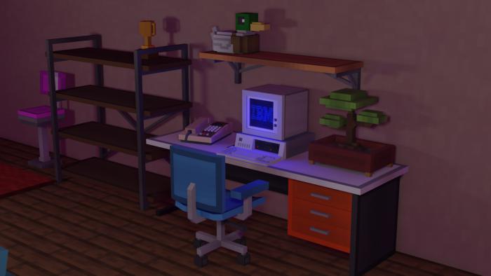 Umäk : Retro Furniture (Blocks and Entity)