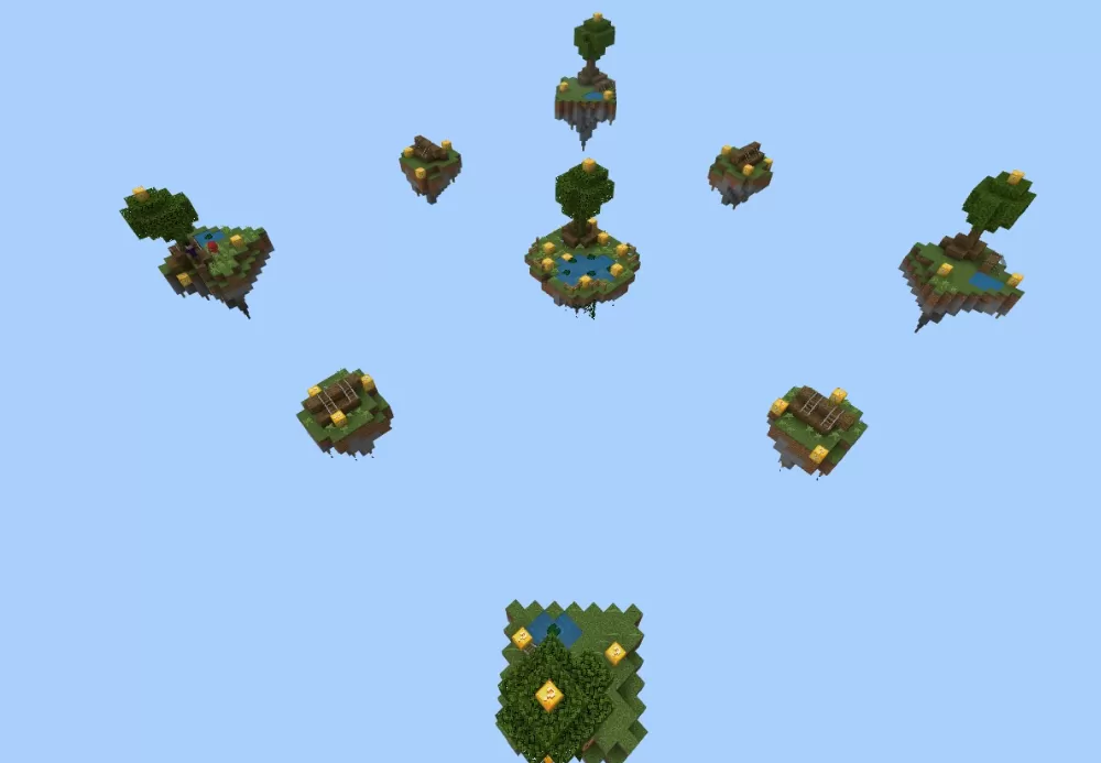 LuckySkyWars Map