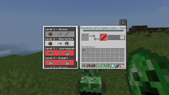 Creepers Custom Traders Mod