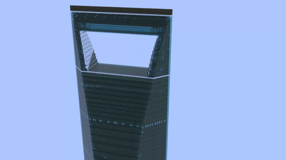 Shanghai World Financial Center Map