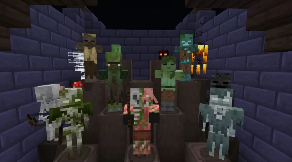 Glowing Mobs+ Textures 