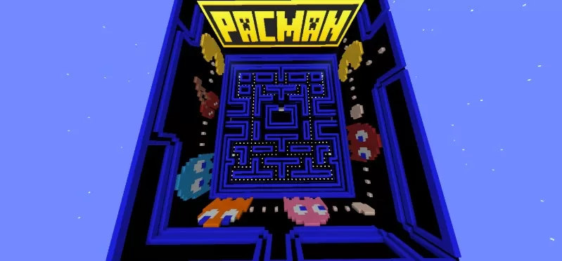 PAC-MAN Minigame Map