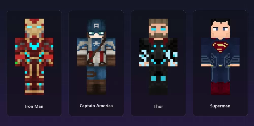 Superhero Skinpack