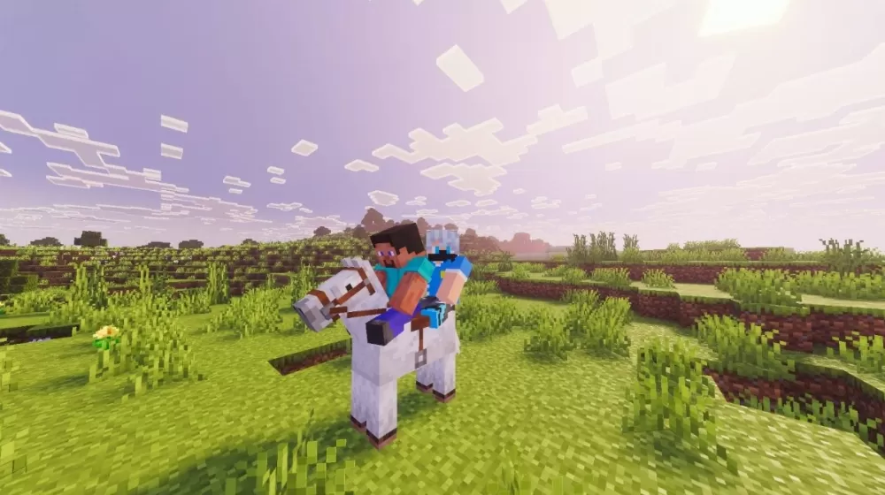 Two Players On Horse Mod