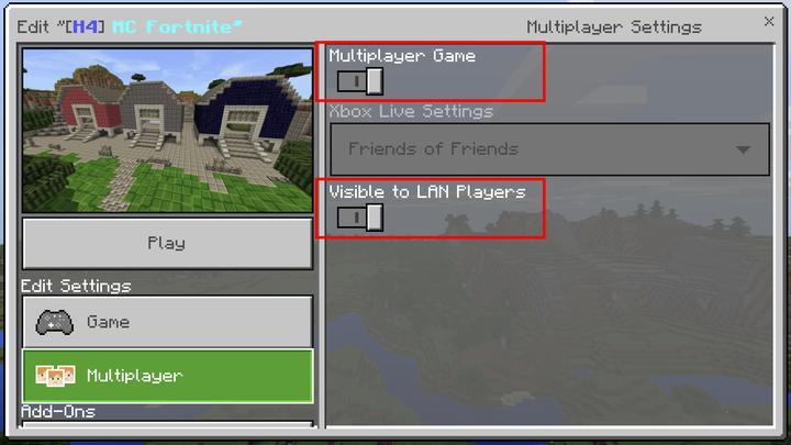 MC Fortnite Minigame