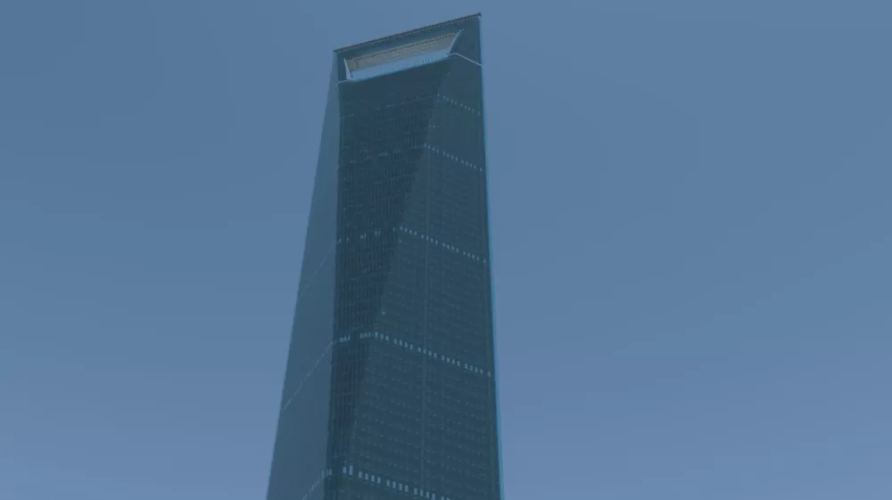 Shanghai World Financial Center Map