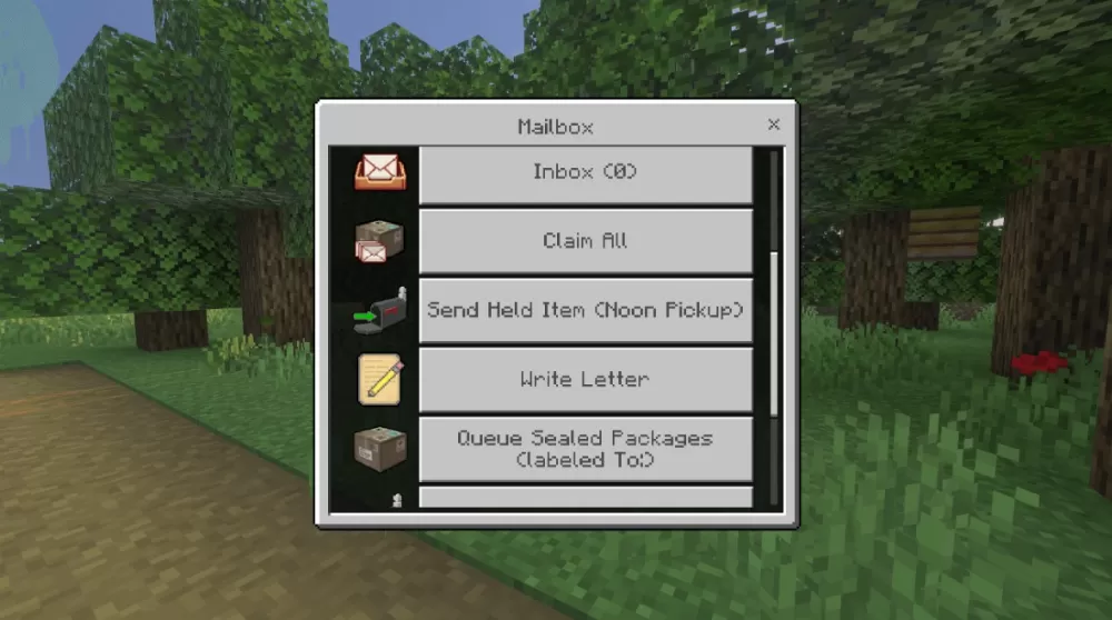 Mail Delivery Mod