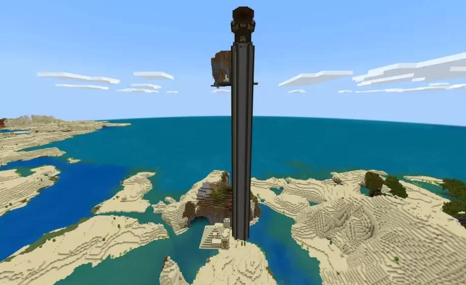 Sky-High Outpost and Desert Temple Seed