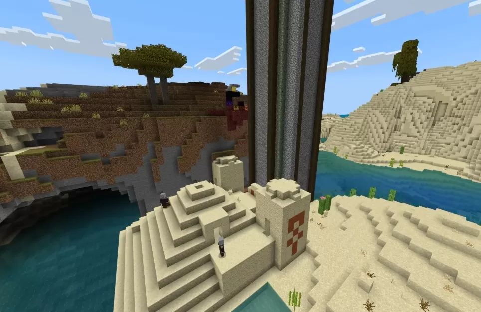 Sky-High Outpost and Desert Temple Seed