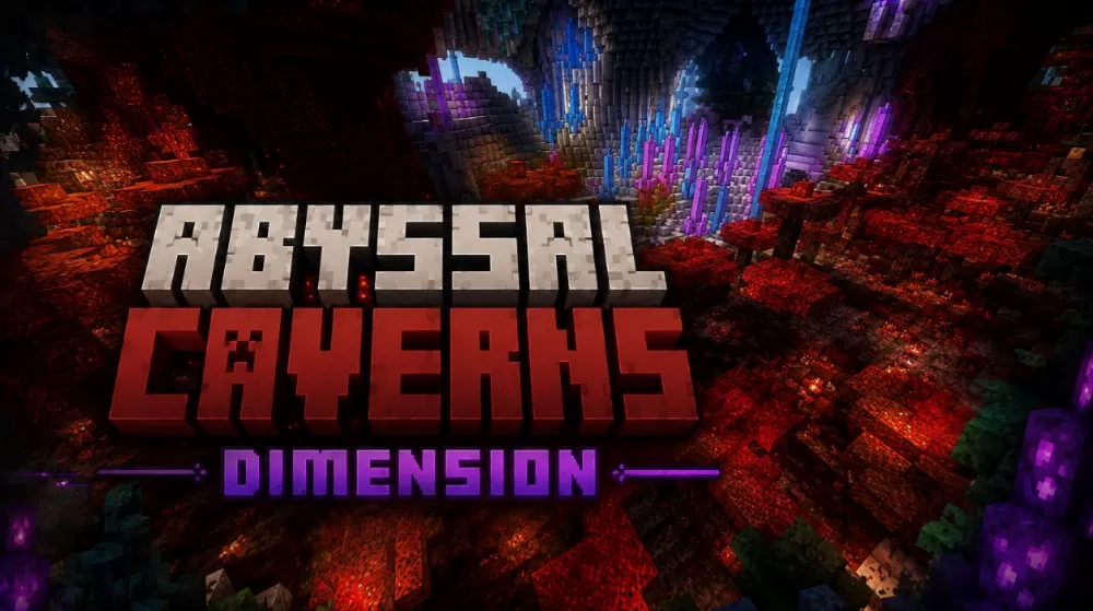 Abyssal Caverns Dimension Mod