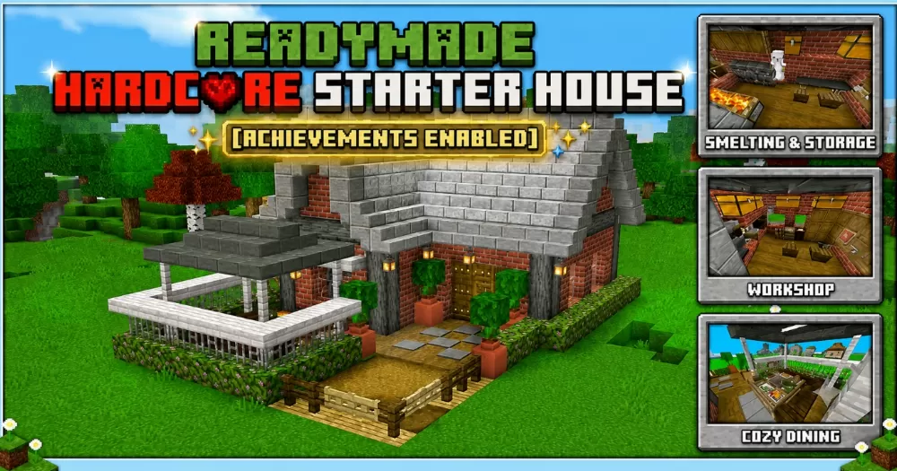 Hardcore Starter House Map