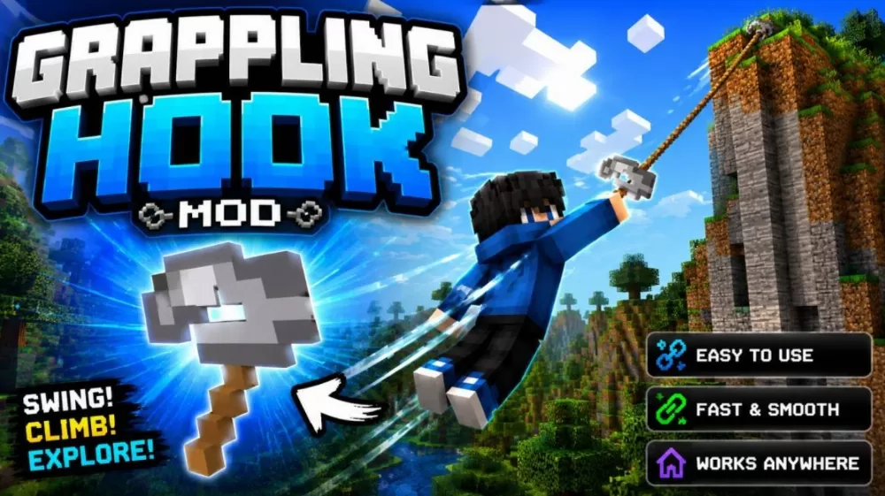 Grappling Hook Mod