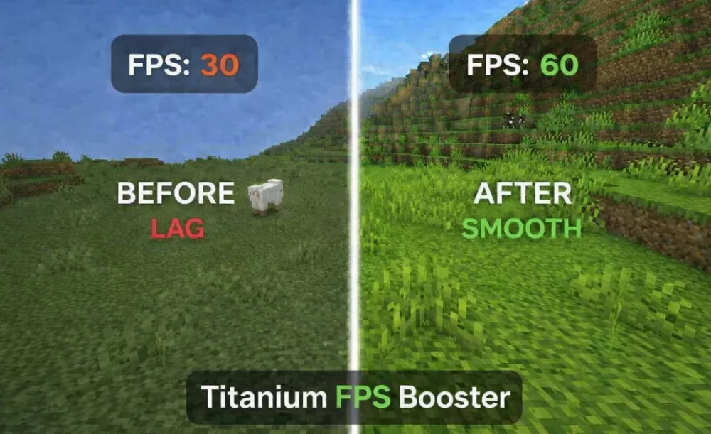 Titanium FPS Booster Textures