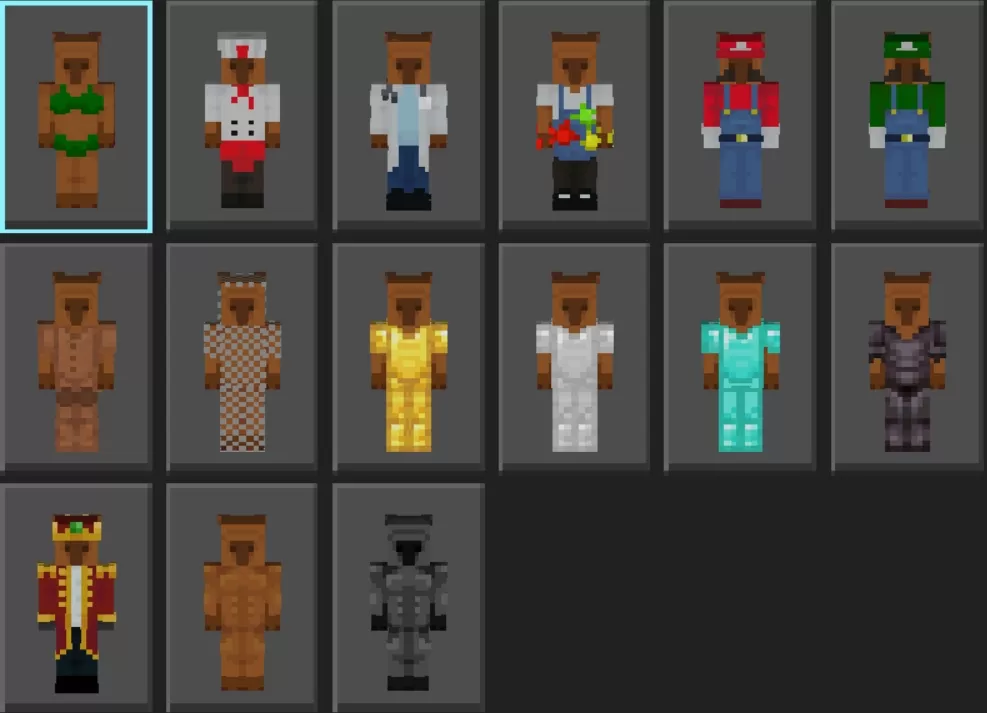 Capybara Skinpack