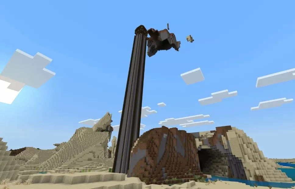 Sky-High Outpost and Desert Temple Seed