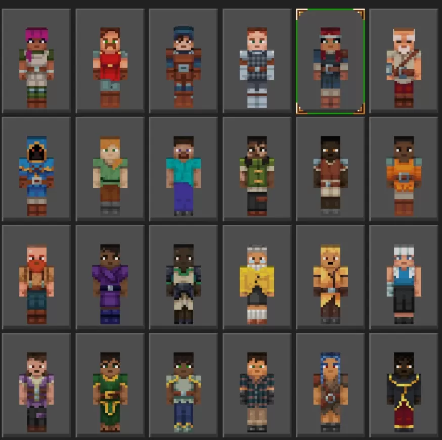 Dungeons Heroes Skin Pack