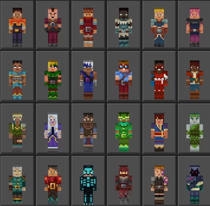 Dungeons Heroes Skin Pack