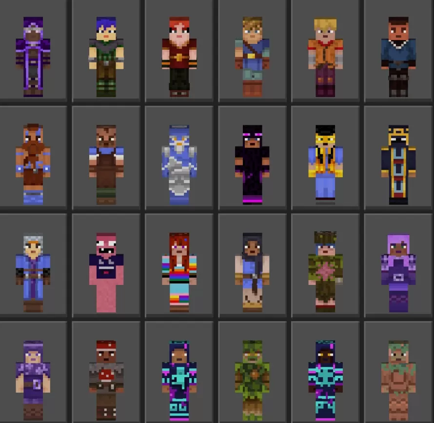Dungeons Heroes Skin Pack