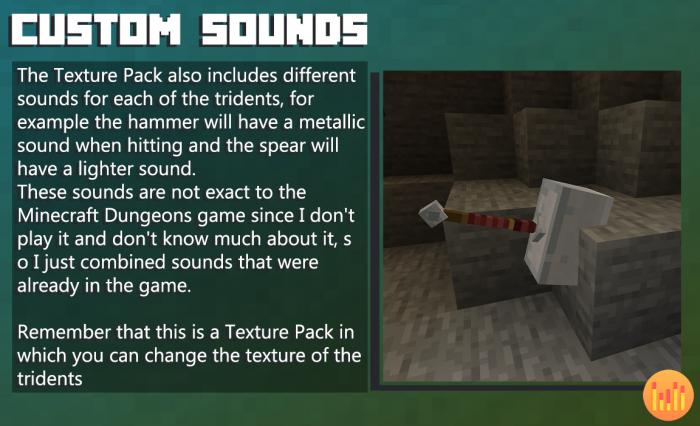 Custom 3D Trident Textures | Texture Pack