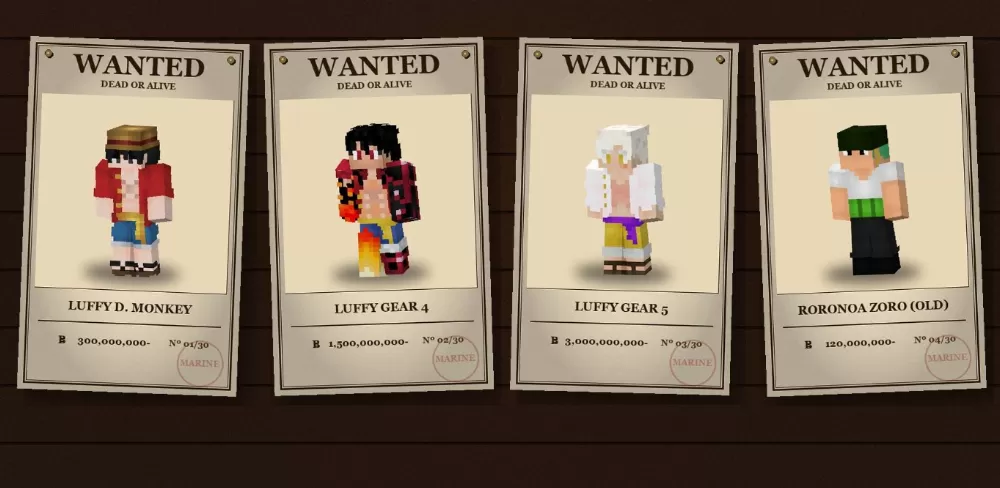 OnePiece Skin Pack