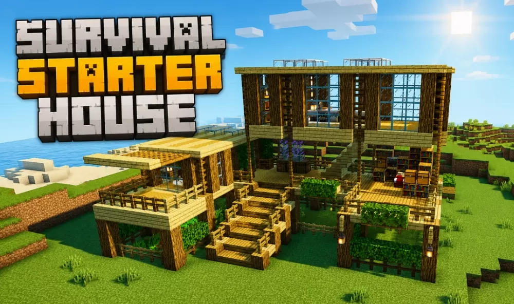 Survival Starter House Map