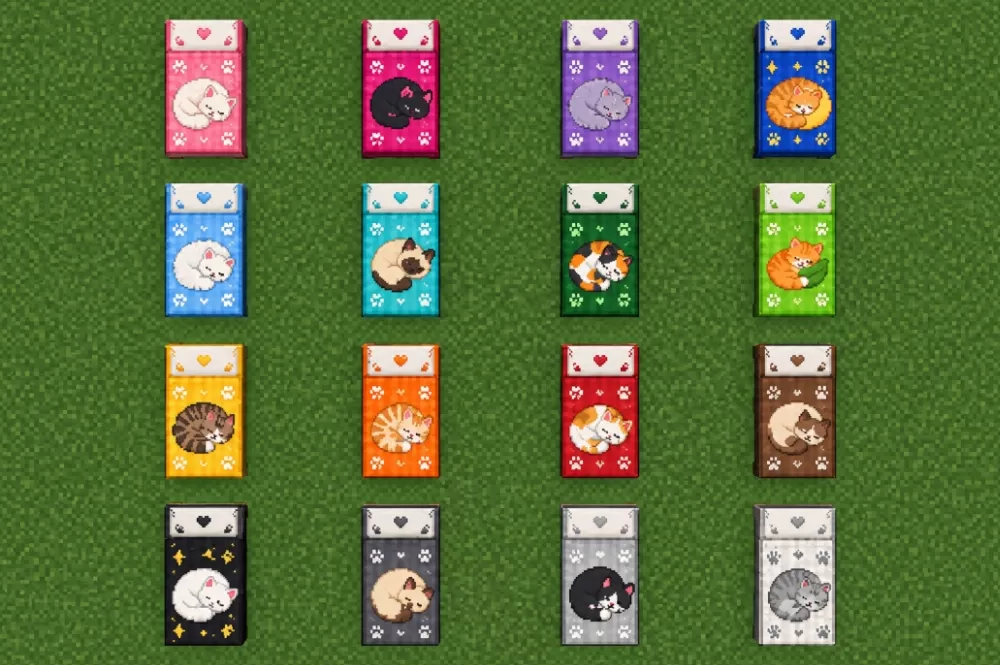 Catnap Beds Textures