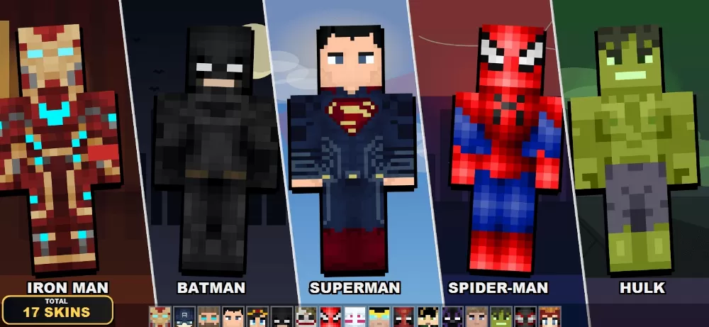Superhero Skinpack