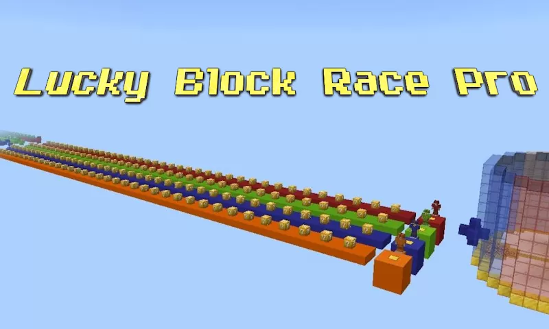 Lucky Block Race Pro Map