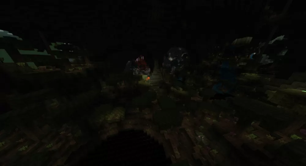 Abyssal Caverns Dimension Mod