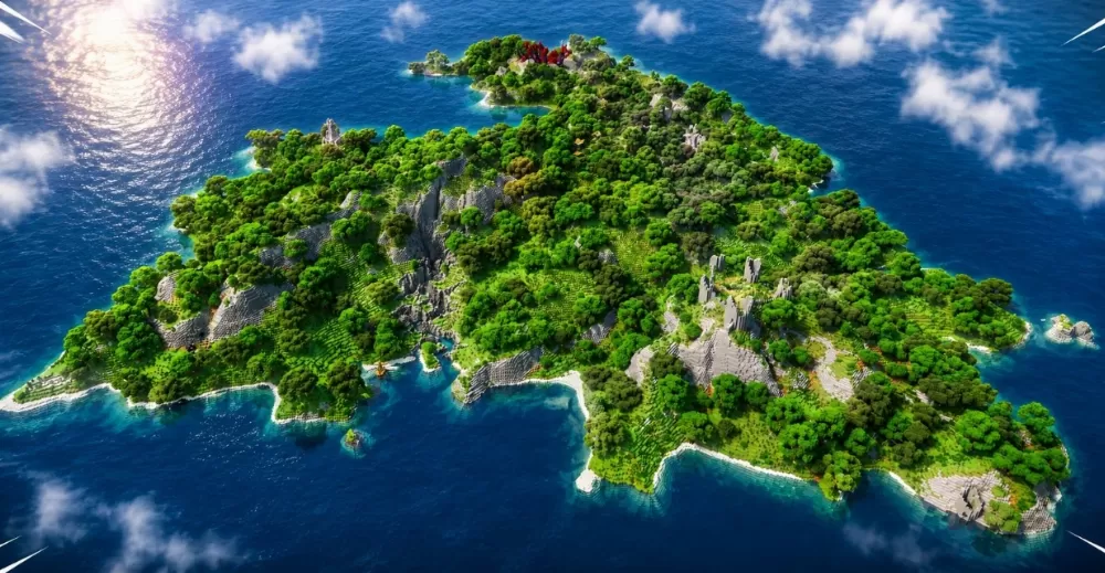 Driftfall Survival Island Map