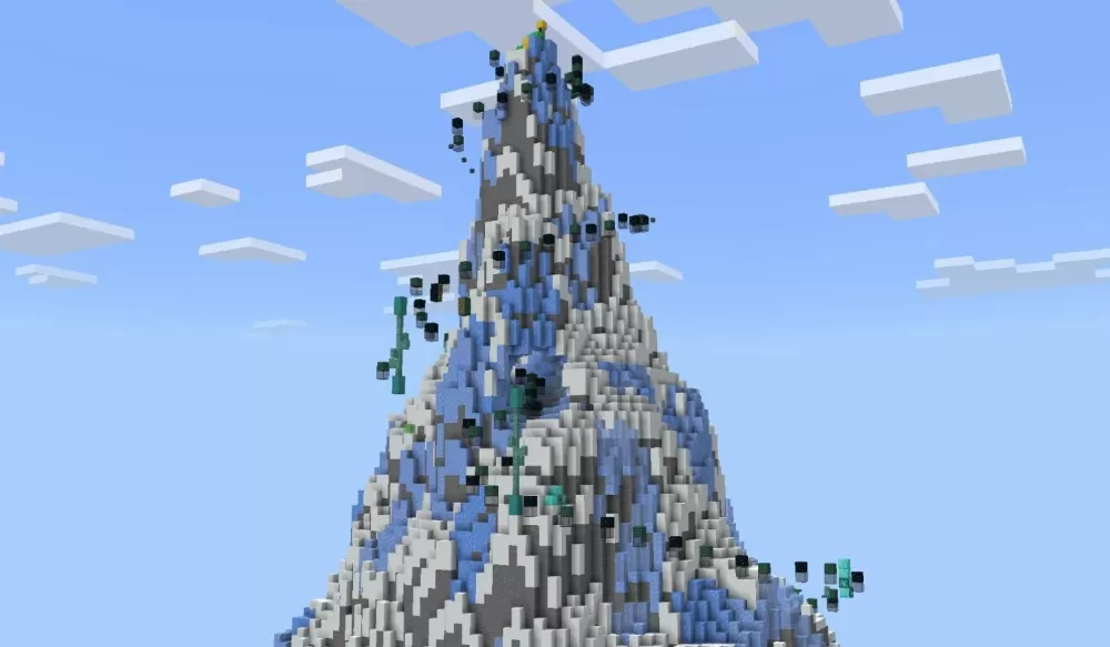 Mountain Parkour Map 