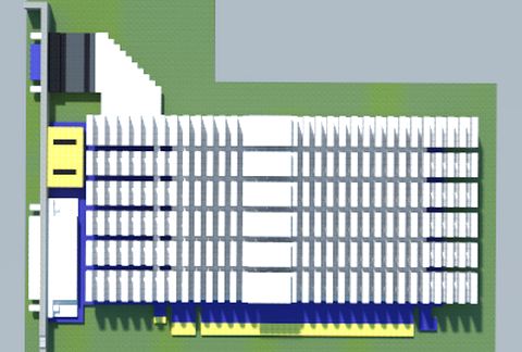 NVIDIA GeForce GT 520 (OC Version) (Gigabyte) schematic - building