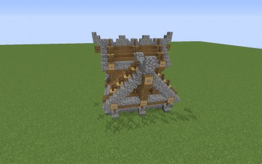 Medieval Storage House schematic - building