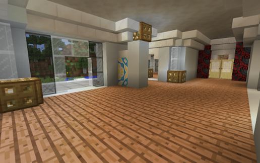 Modern house schematic - building