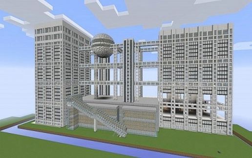 Fujisankei Communications Group Bill schematic - building