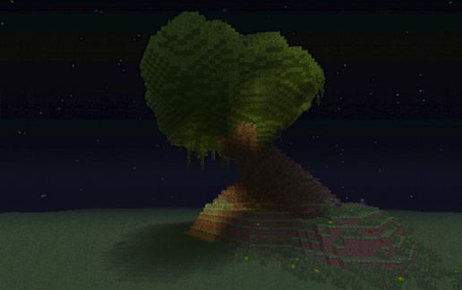 Fantasy Huge Tree schematic - building