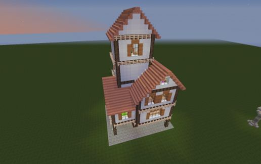 Medieval House 01 by 3Tri´s schematic - building