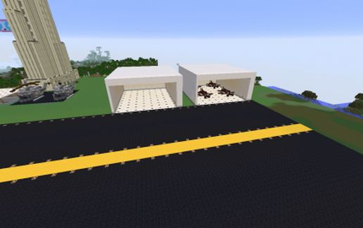 hangar schematic - building