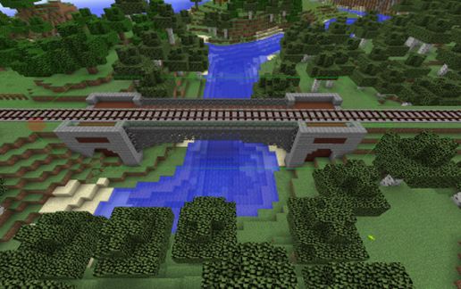 Railway bridge IR schematic - building
