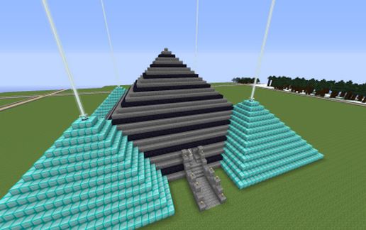Pyramid Spawn schematic - building