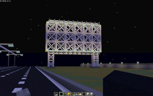Large Billboard schematic - building