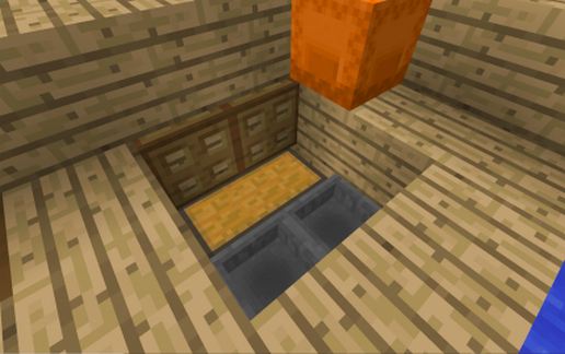 Automatic Sugar Canes Farm schematic - building