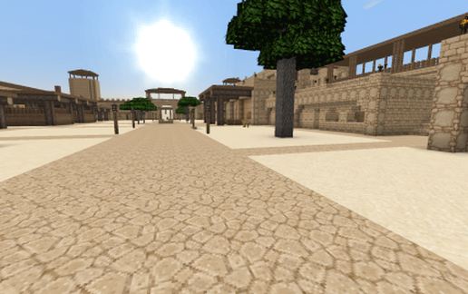 Desert Fortress 10 schematic - building