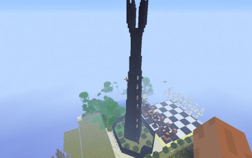LOTR Orthanc schematic - building