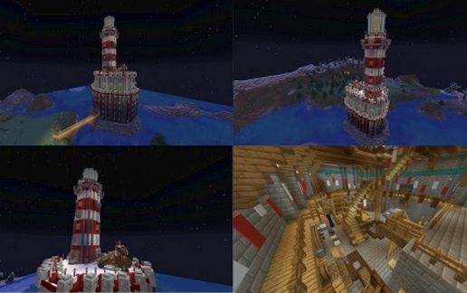 Lighthouse Keep schematic - building