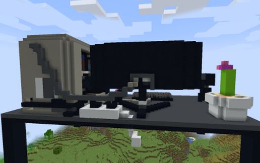 good gaming setup in minecraft