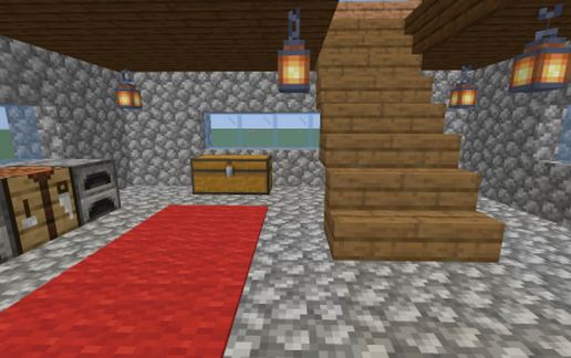 Minecraft Medieval Fortress Handbook Villagehouse schematic - building